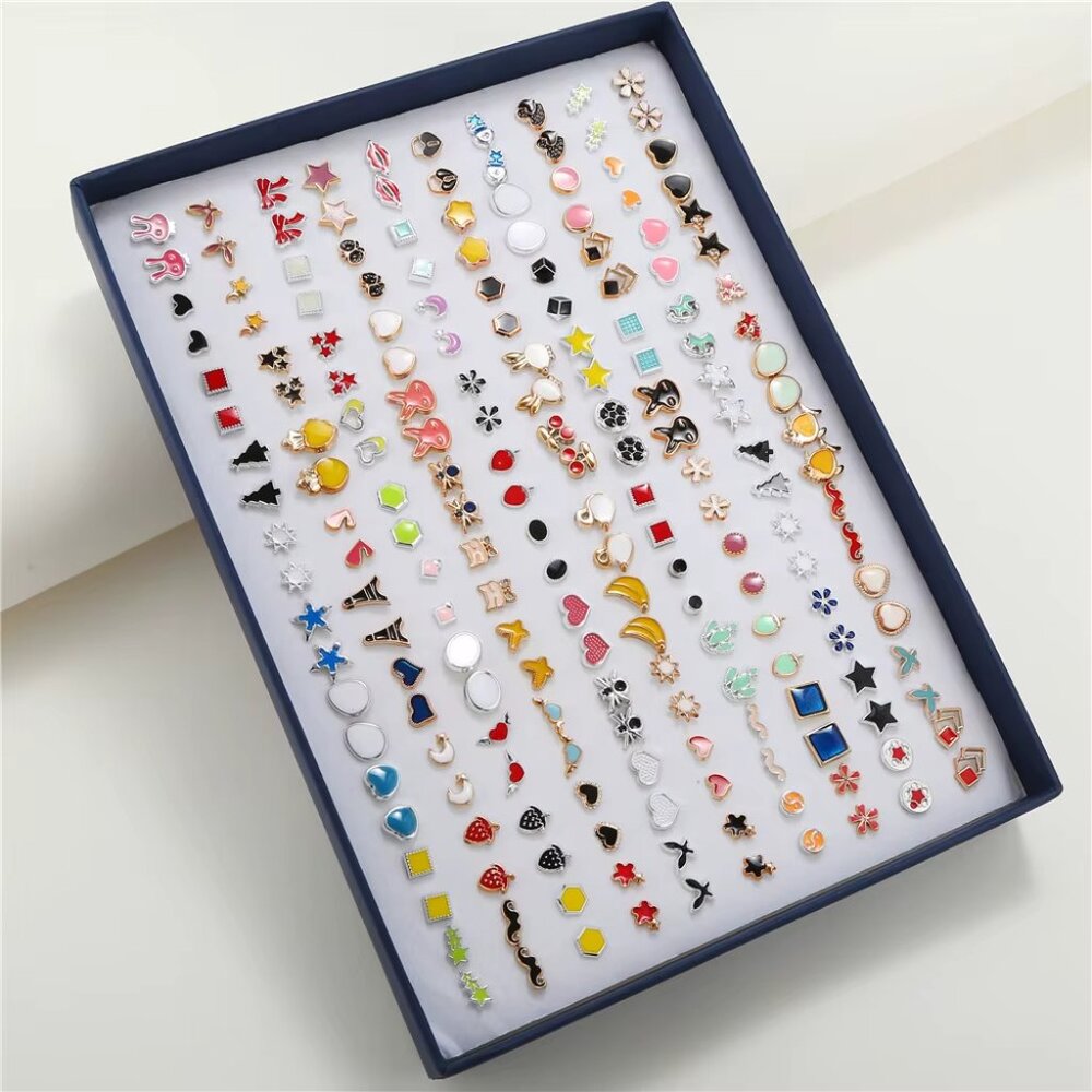 100 Pair/Lot Small Mini Stud Earring